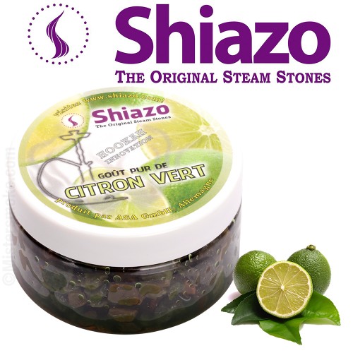 Pietre minerale fara nicotina pentru narghilea Shiazo Lemon Mint cu aroma de menta si menta